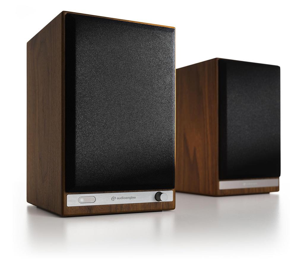 Audioengine HD5 Wireless Powered Speaker L Bookshelf Home Music System Bluetooth aptX HD DAC Amplifier L AUX Optical Digital SPDIF RCA Subwoofer 24bit