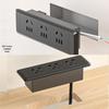 Recessed Power Strip Panel for Desk, Table, or Bedside