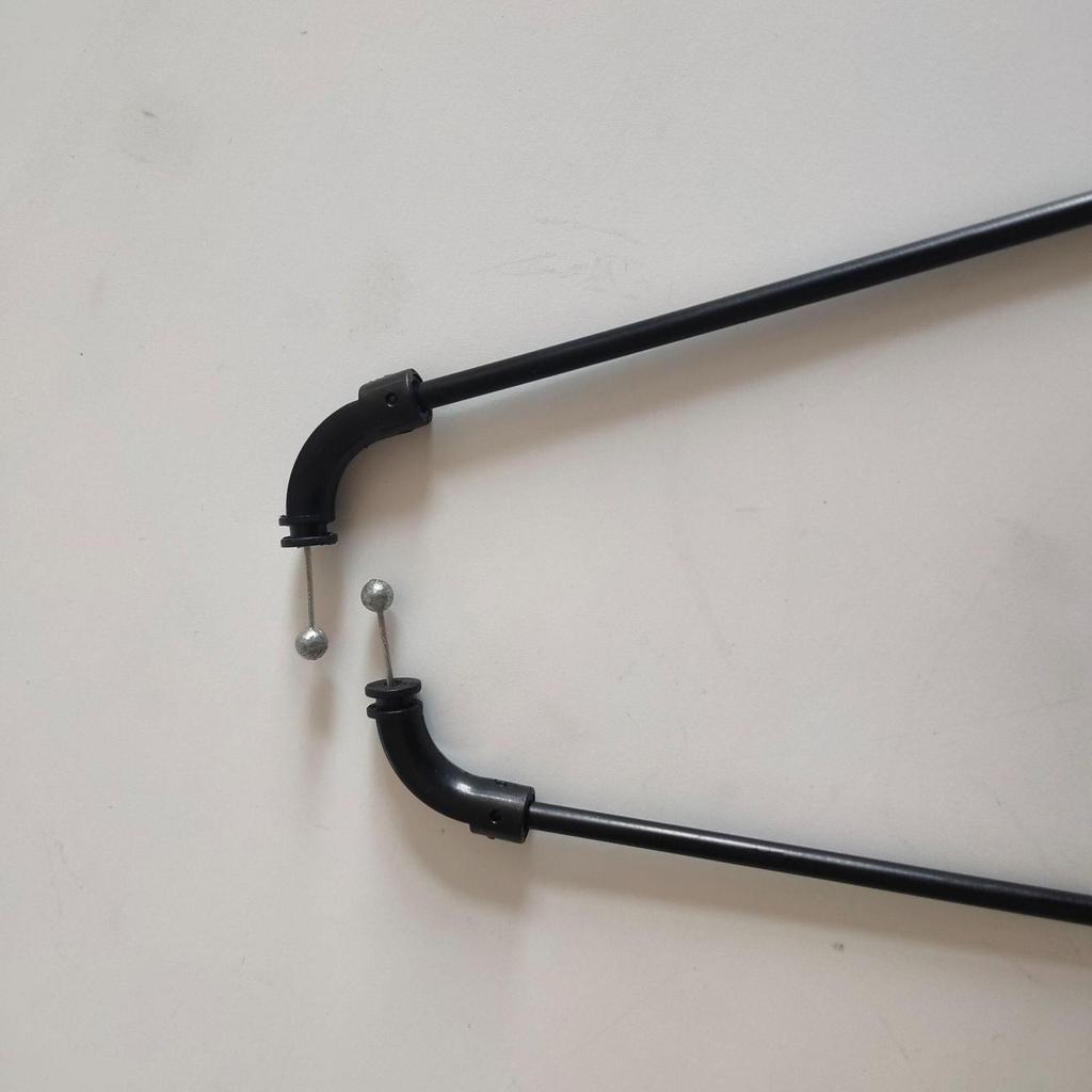 BMW F18 Engine Hood Release Cable, Black, #51237183765