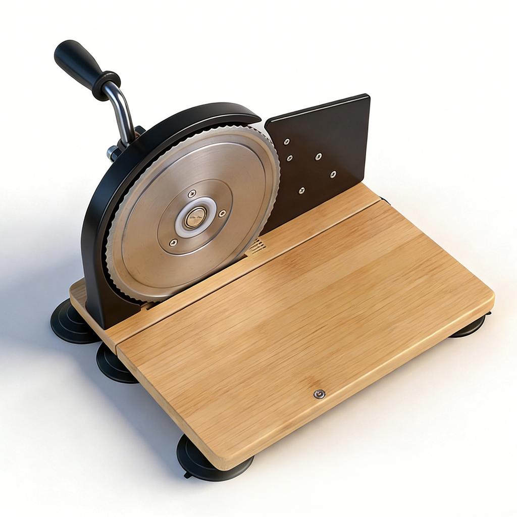 Manual Bread Cutter for Homemade Sourdough Bread Hand Crank Slicing Tool Thickness Evenly Slicing Stainless Steel