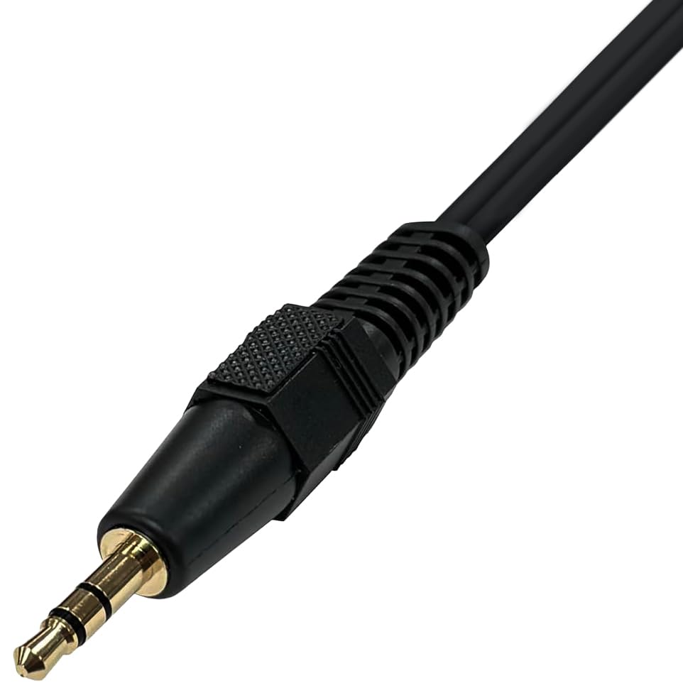 Fuji Parts Audio Cable, Stereo Mini Plug To 2-Pin, 30m, FVC-323-30m