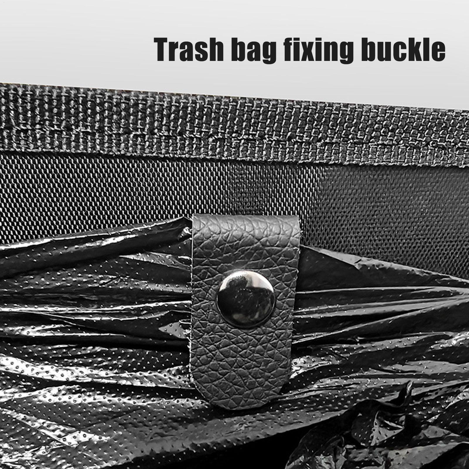 

Car Garbage Can Backseat Trash Can Car Accessories Waste Basket Cup Holder Container Leather Storage Bag Tissue Box Vehicle CN