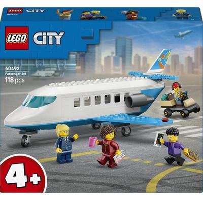 LEGO City 60492 Passenger Airplane Building Set