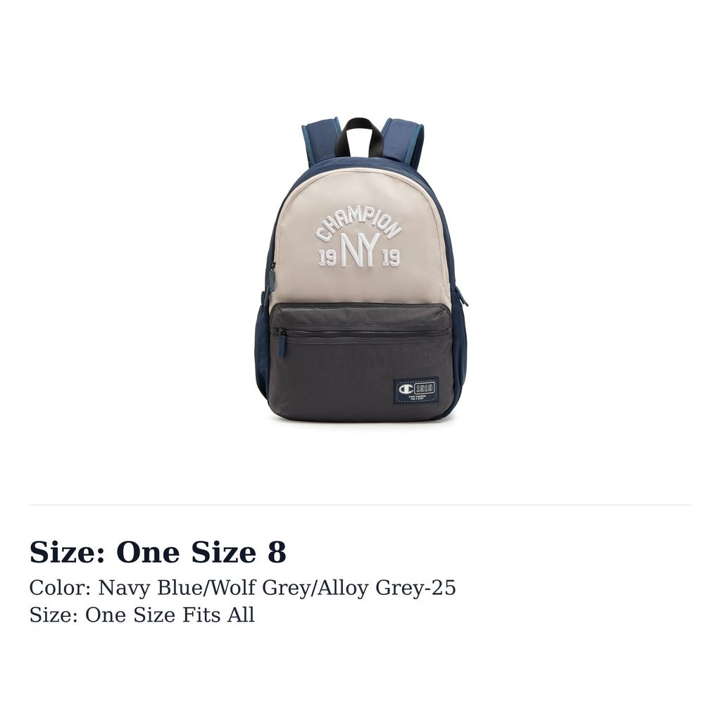 Champion Fabric Backpack Regular Unisex Khaki/Black/Green/Dark Blue U4CACPU48