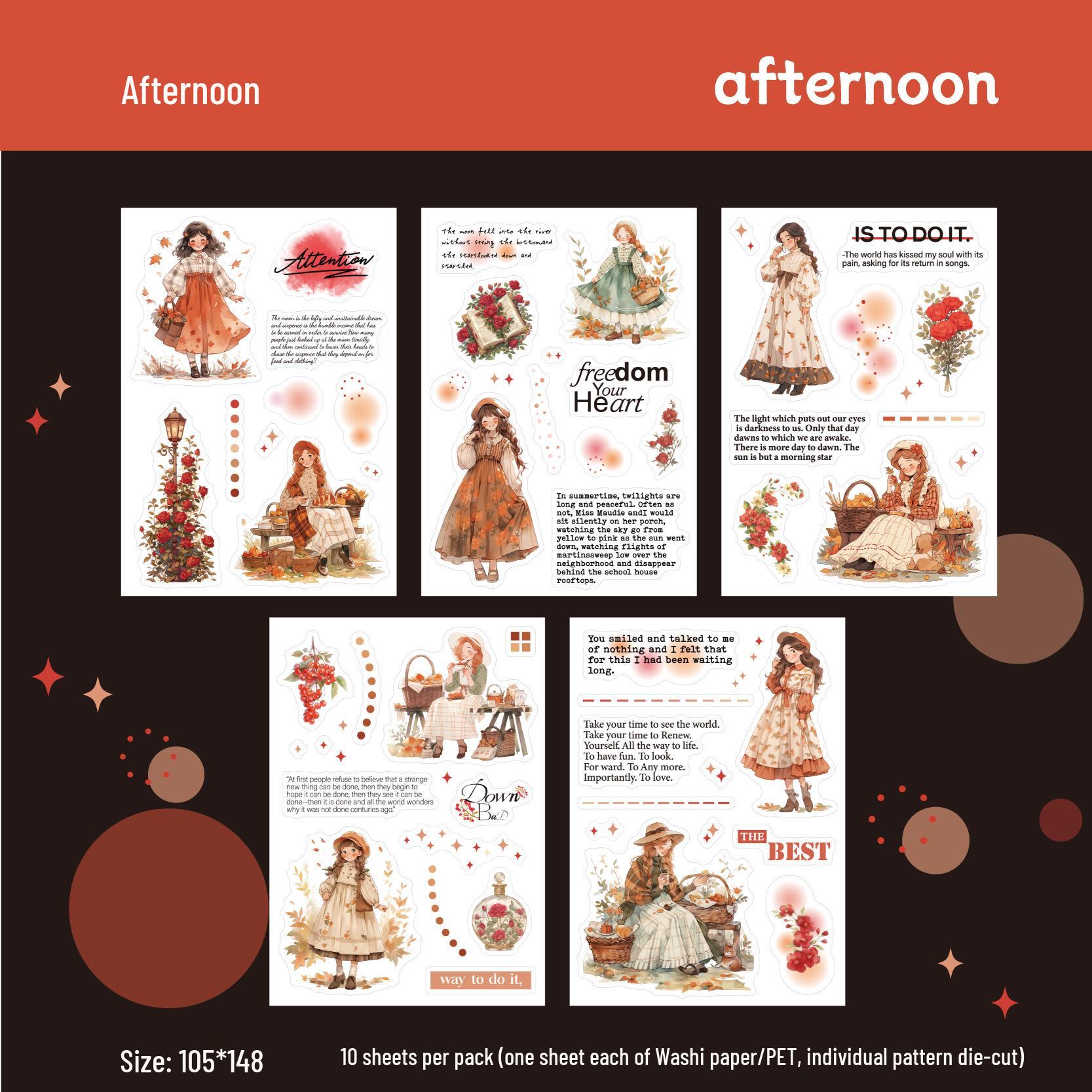 Retro Story Berlin Girl Sticker Book: 6 Designs, 10 Die-Cut Sheets