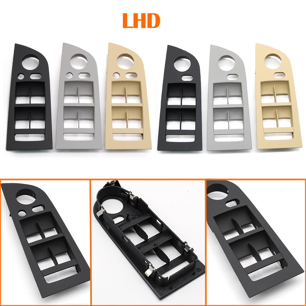 LHD RHD Car Driver Door Window Lifter Switch Panel Outer Cover Replacement For BMW 3 Series E90 E91 316i 318i 320i 325i 328i