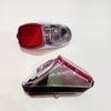 Plastic Solar Energy Bicycle Taillight 82*42mm Night Cycling Cycling Rear Light