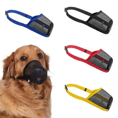 Kunststoff-Netz Hunde-Atemmaske Maulkorb Wiederverwendbare Hundegesichtsmaske Hundemaulmasken Für Kleine Bis Große Hunde