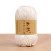 85M/roll Crochet Thread Macrame Rope 65% Cotton Wool Line Yarn  Knitter Crochet Bag