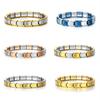 9mm breites Italienisches Edelstahl Charm Armband Mode Männer Mädchen Modulares Armband Hohe Qualität DIY Fabrik