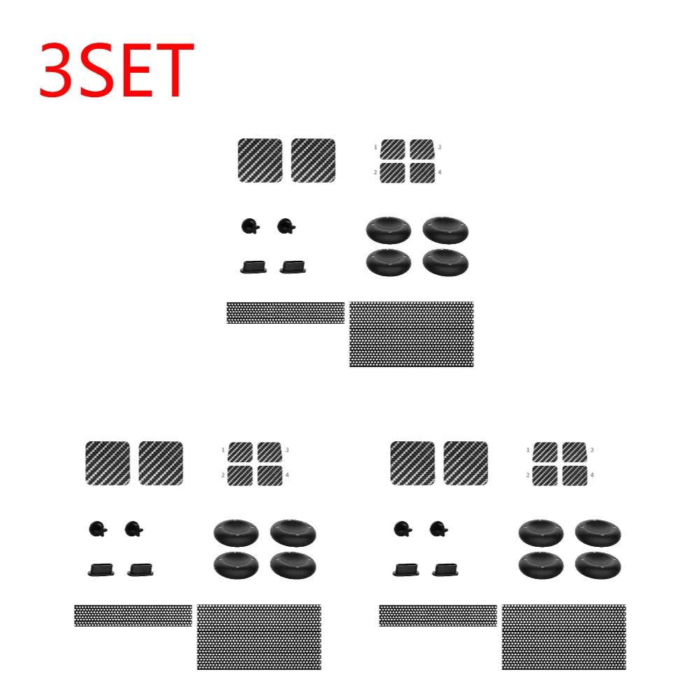 1-10 seturi Kit de protecție pentru consola Steam Deck Dopuri de praf Autocolant touchpad Autocolante butoane Capace siliconice stick-uri deget mare Plasă rezistentă la praf