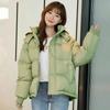 Down Cotton Jacket Coat Women Short Puffer Parka Winter Cotton Coat Student Outwear Casual Warm Hooded Padded Coat Tops
