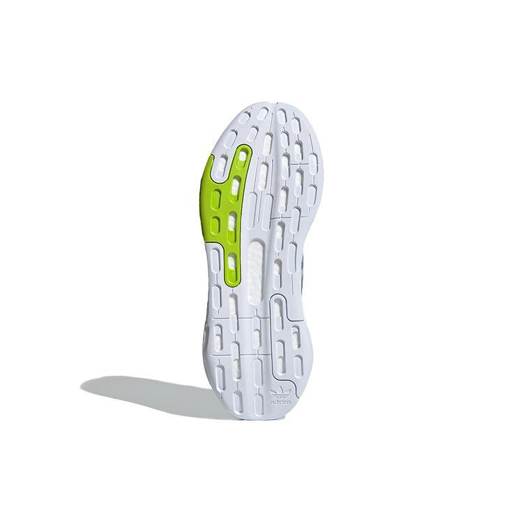 Adidas Day Jogger Weiß Polarblau Unisex Sneaker Wolkenweiß Himmelblau Säure-Minze GW4912