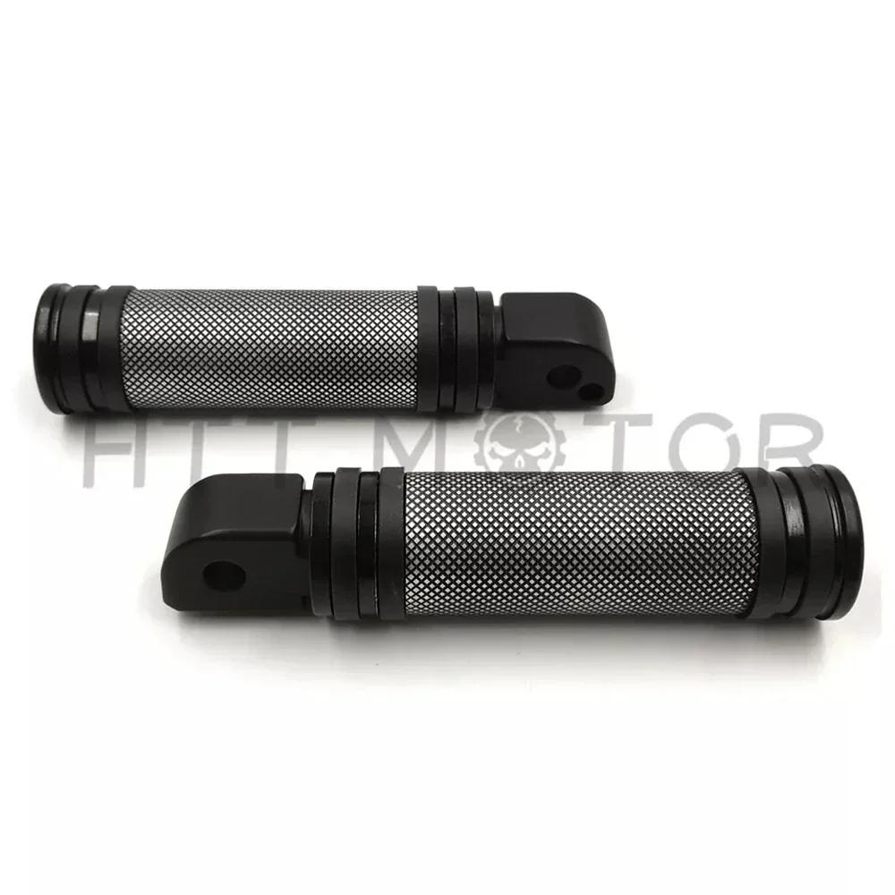 Motorcycle Accessories Gear Skull Footpegs For Passenger 2018-later Softail Fat Boy FLFB Fat Bob 2020-later LiveWire