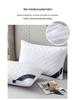 Luxury Five-Star Hotel Neck Protection Pillow - Ultra-Soft Feather Velvet, Perfect for Better Sleep In Dormitories; Resilient and Non-Collapsing.
