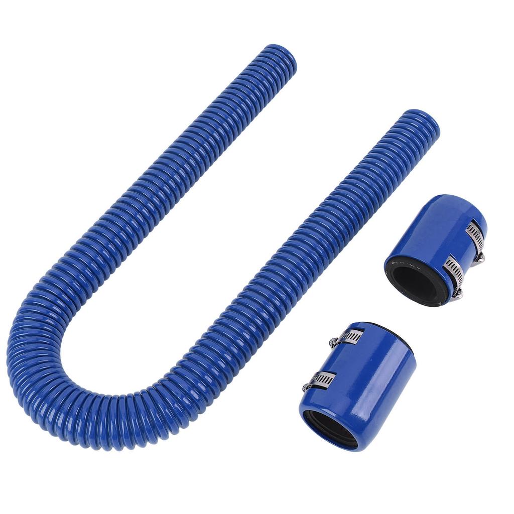 36 Inch Flexible Stainless Steel Radiator Hose Kit With Billet Clamps Universal Flex Radiator Coolant Water Hose