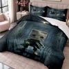 Little Nightmares Six Mono 3Pcs Bedding Set Duvet Cover With Two Pillowcases For Bedroom Home Decoration