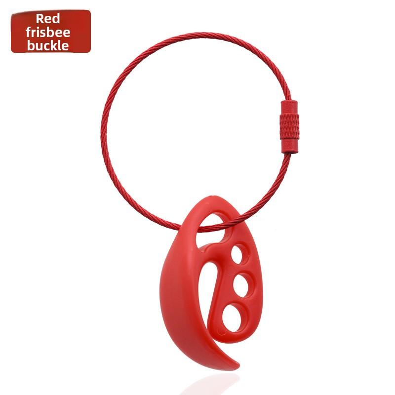 When Using Ultimate Frisbee, You Can Choose To Attach The Frisbee Buckle To Your Backpack To Display The Frisbee or Attach The Frisbee Clip