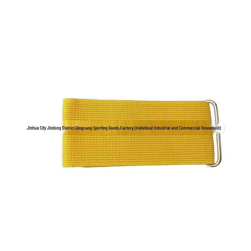

Two-Person Three-Legged Elastic Band with Non-Pilling Tension Straps and Reversible Magic Sticker Closure