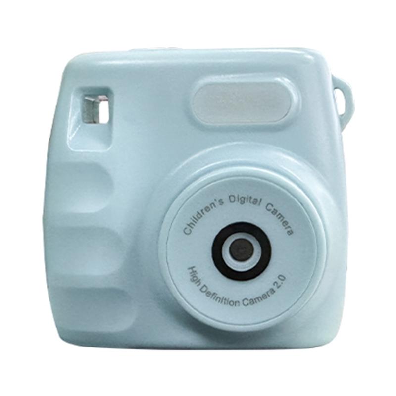 Kids Digital Camera USB Rechargeable Mini Camcorder With 1080P Video Recording Front and Rear Lens Video Recorder