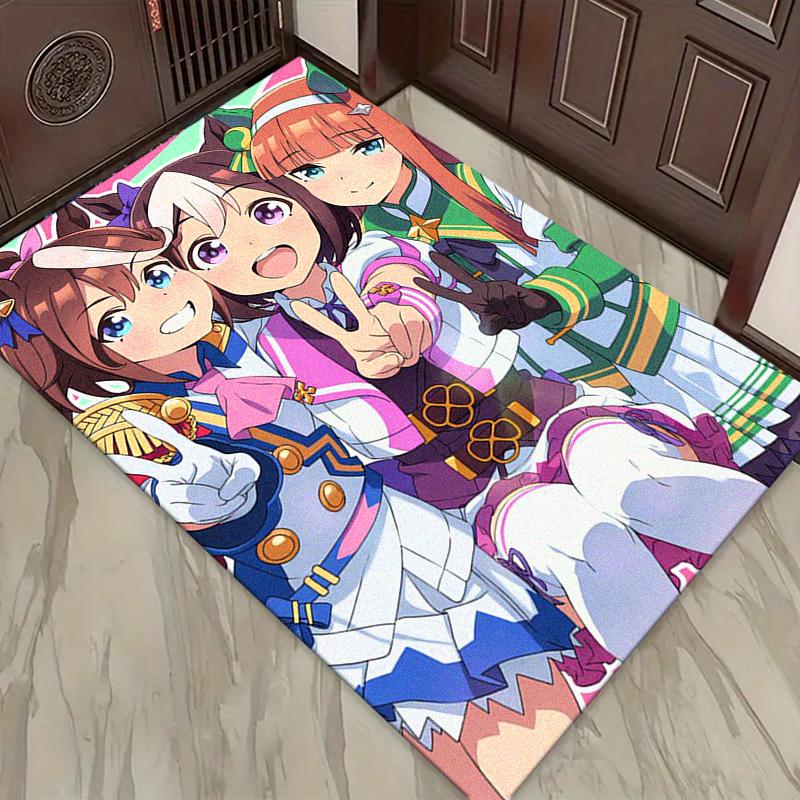 Pretty Derby Carpet Rug for Living Room Bedroom Home Sofa Decoration,Kids play Non-slip Floor Mat