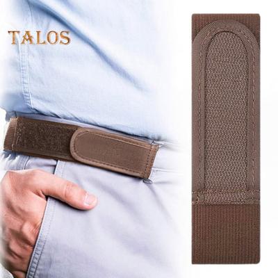 Elastic Belt Men Women No Buckle Invisible Soft Adjustable Belt Solid Color Fastener Tape Stretch Material Ultra-Soft Padding Waistband