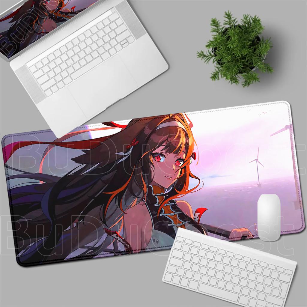 Zenless Zone Zero YeShunguang Mouse Pad ZZZ Game Laptop Mat Large Kawaii Anime Girls Ye Shunguang Mousepad PC Gaming Accessories