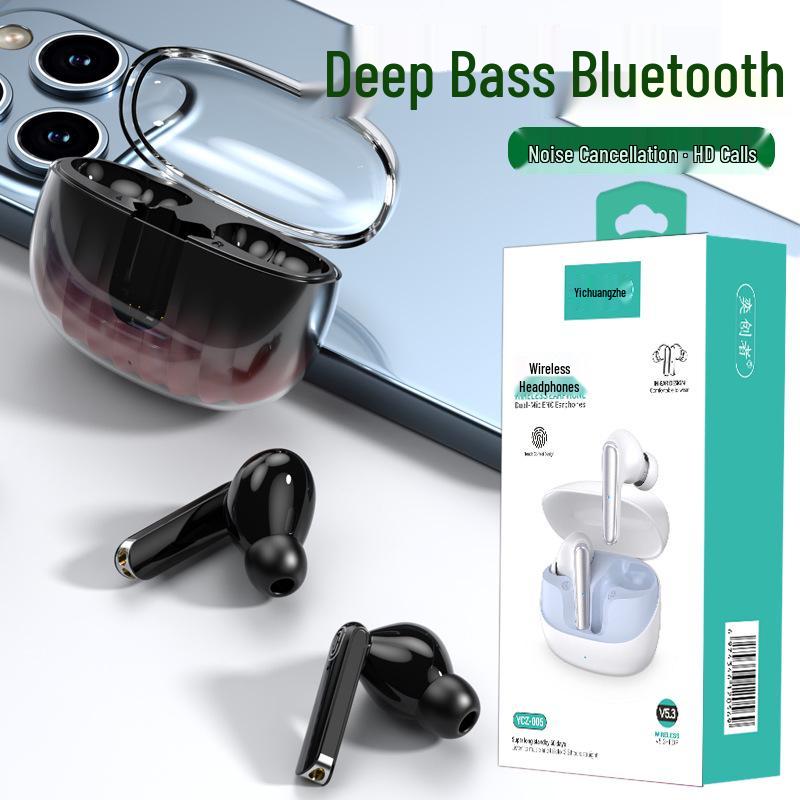 Long-Lasting Wireless Bluetooth Earbuds with High-Fidelity Sound for Sports and Music