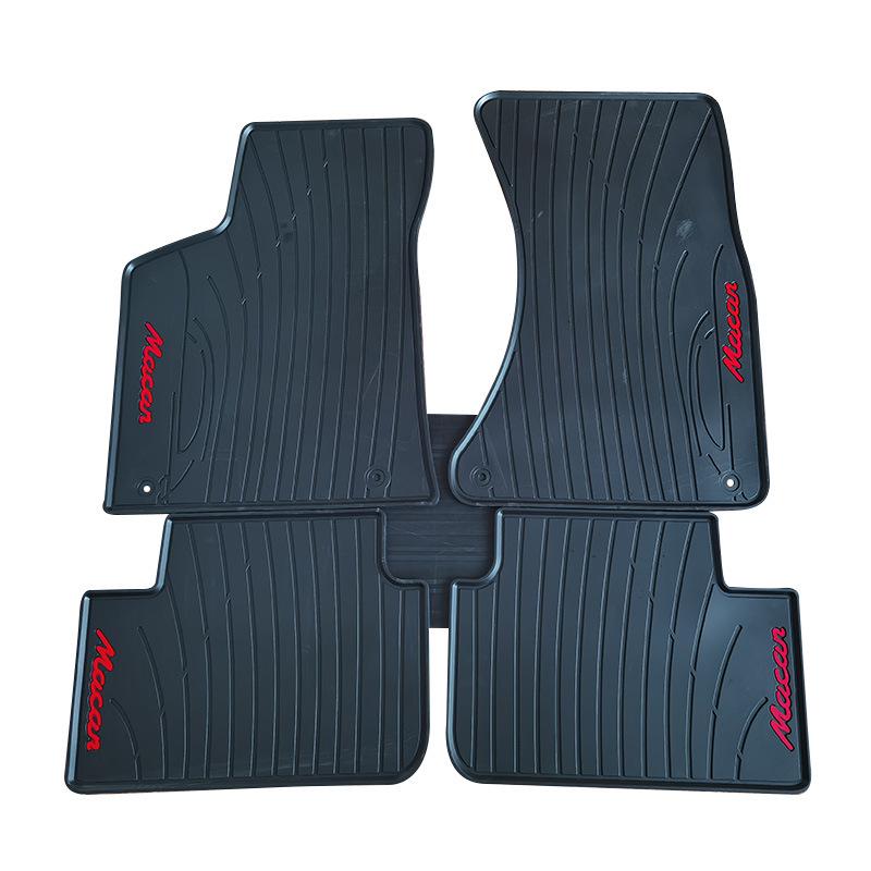 

Porsche Macan Индивидуальные коврики для пола - Латексные подпятники Porsche Macan чёрный