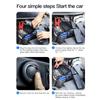 ZapZone Car Jump Starter Battery 20000mAh Power Bank Portable 12V 600A Vehicle Emergency Battery Booster for 5.0L Car Power Starter