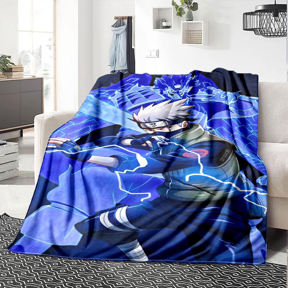 Naruto Blanket Durable Comfort Great for Sofa Livingroom Picnics for All Occasions Warmthful Decor Birthday Christmas Gift Blanket