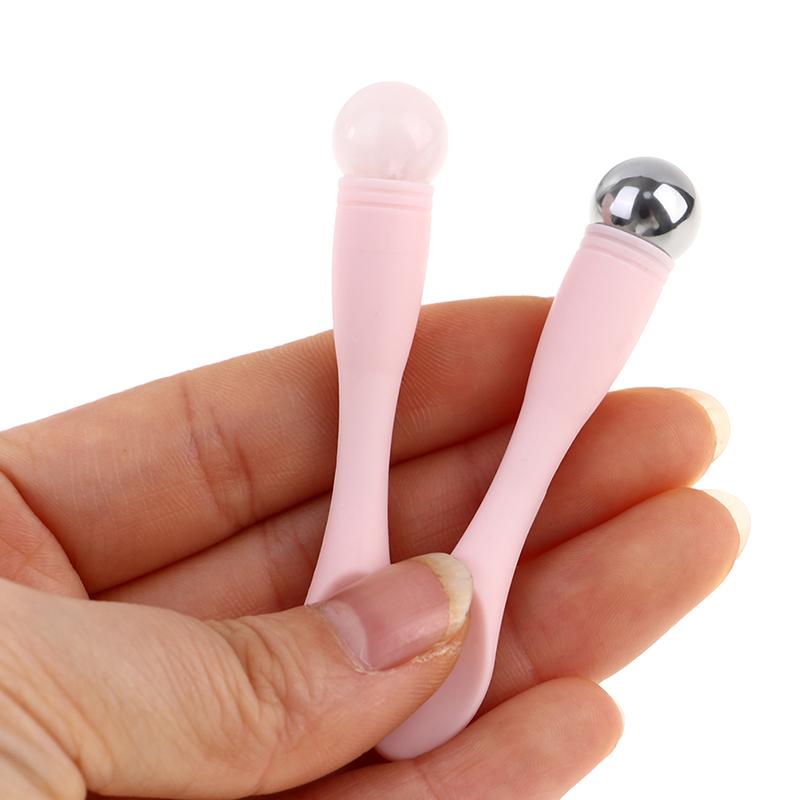 Silicone Handle Eye Cream Stick Skin Care Face Cream Spoon Massage Stick
