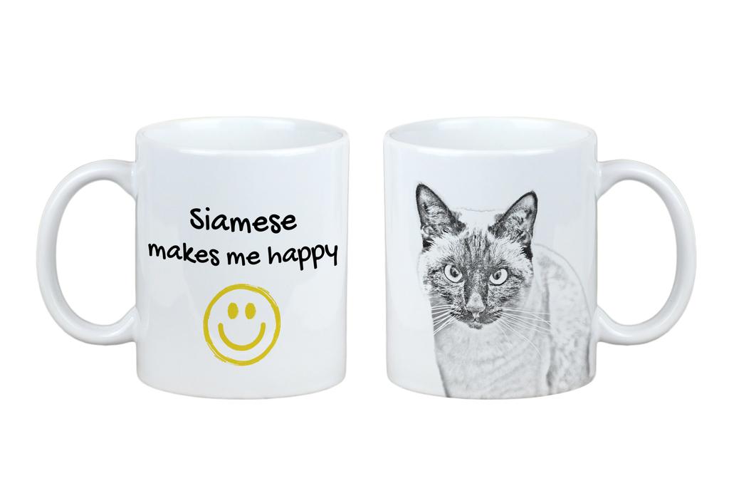 Siamese – Cat mug, cheerful mug for a dog lover | Art-Dog