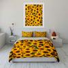 Sunflower Pattern Three-Piece Set Multiple Sizes Kid'S And Adults' Bedroom Exquisite 3Pc Bedding Set, Gift