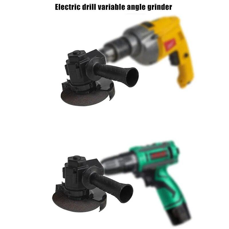 Holzbearbeitungswerkzeuge Elektrischer Bohrer zum elektrischen Hammer Winkelschleifer Konverter Umwandlungskopf Leistungsmodifizierter Werkzeugadapter DIY Holzbearbeitungsmaschine