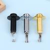 Acoustic Electric Guitar Stereo End Pin Jacks Socket Plug 6.35Mm 1/4Inch Hole Pickup Stereo Output Jack Plug Socket Guitar Parts