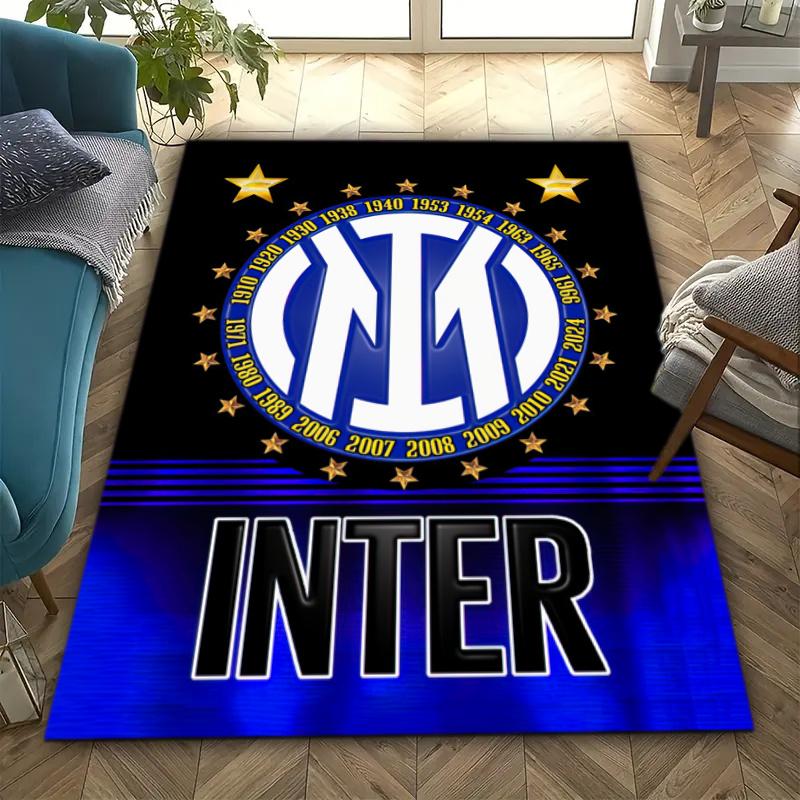 Famous F.C. Internazionale Milano football player Lautaro Martínez carpet is suitable for living room and bedroom office decorative carpet L5