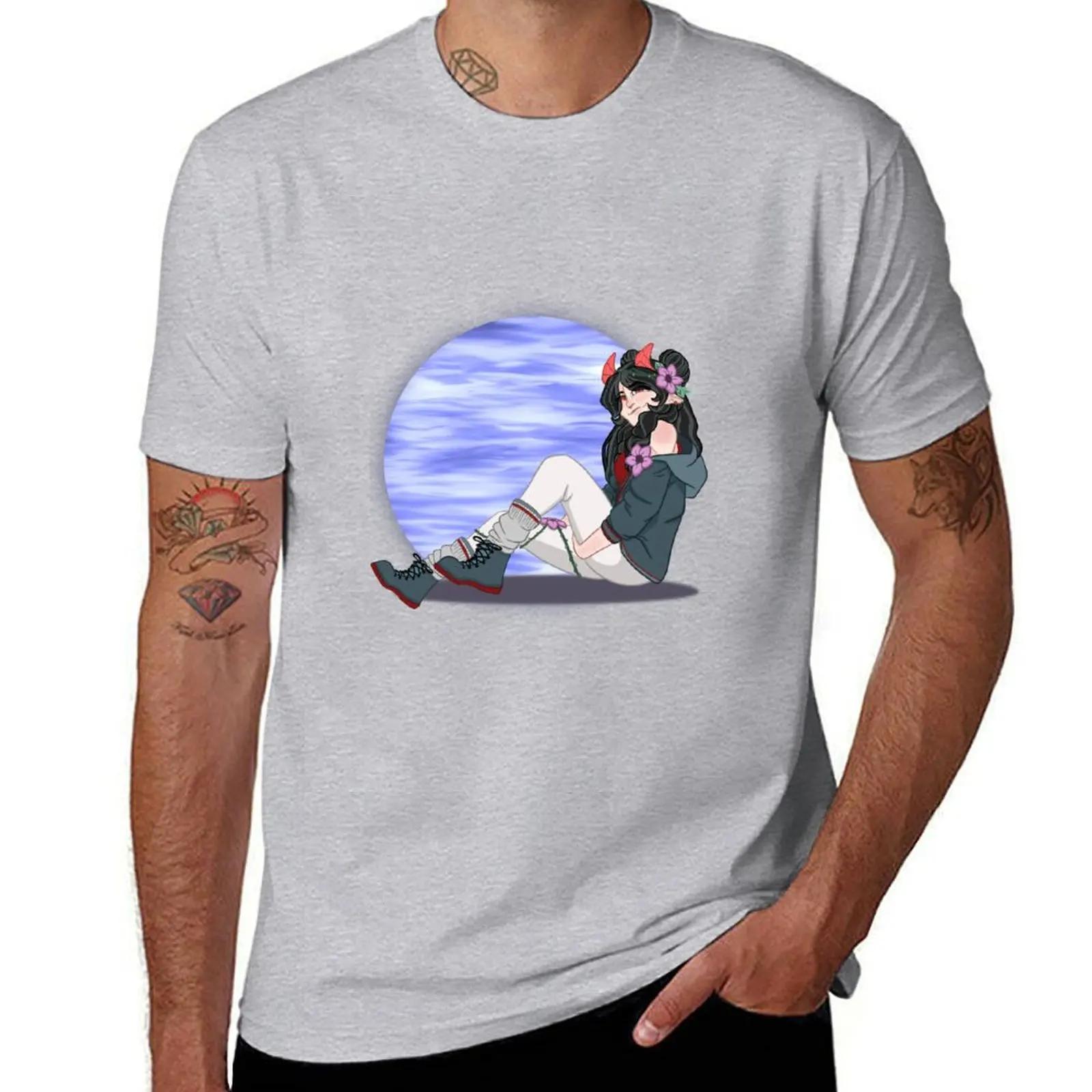

Flower Demon TShirt sports fans funnys oversized mens graphic tshirts pack S