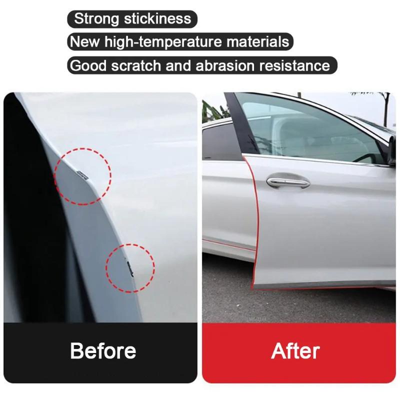 5M Car Door Protector Anti Collision Strip U Type Universal High Quality Rubber Car Door Edge Protection Car Accessories