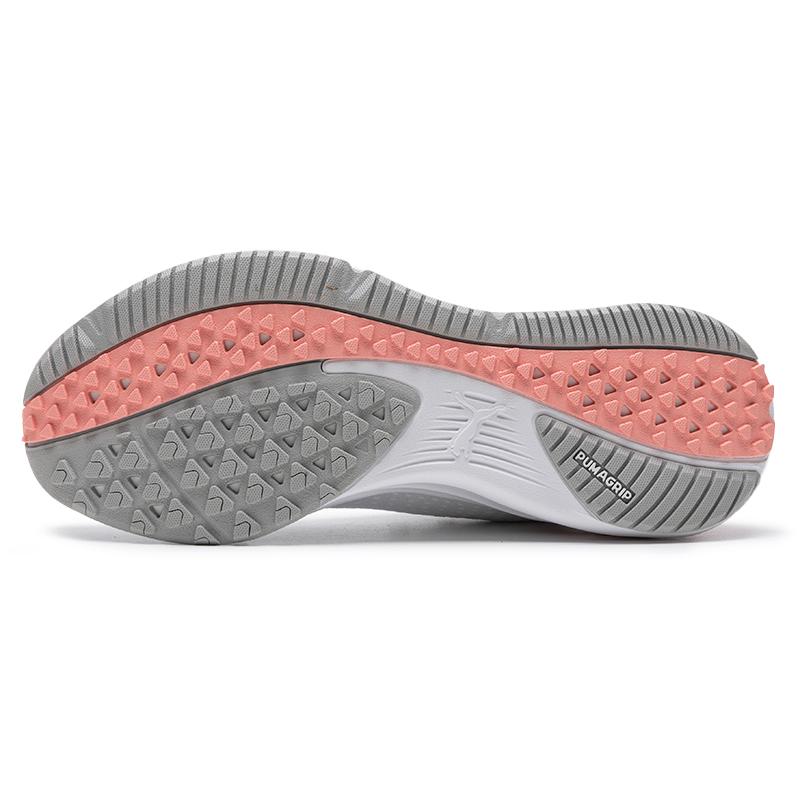 Puma Electrify Nitro 3 Comfortable Mesh Breathable Low-Top Running Shoes Women Sneaker White Pink 378456-02