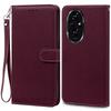 For Honor 200 Case Honor 200 Pro Case Silicone Pu Leather Wallet Case For Honor 200 5G Phone Case For Honor 200 Pro Cover Fundas