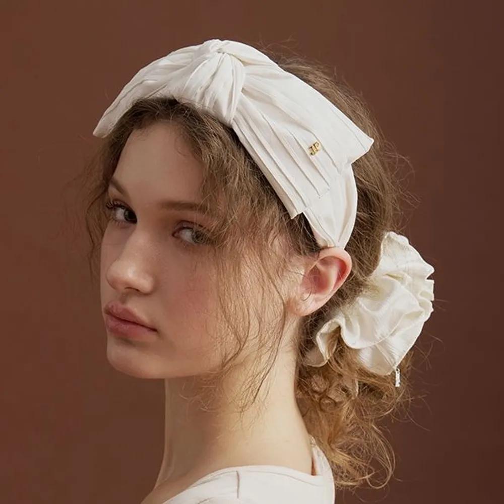 Grande Turban Hairband JP-25-120HB ivory