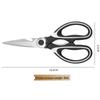 NuFeng Multifunctional Stainless Steel Kitchen Scissors
