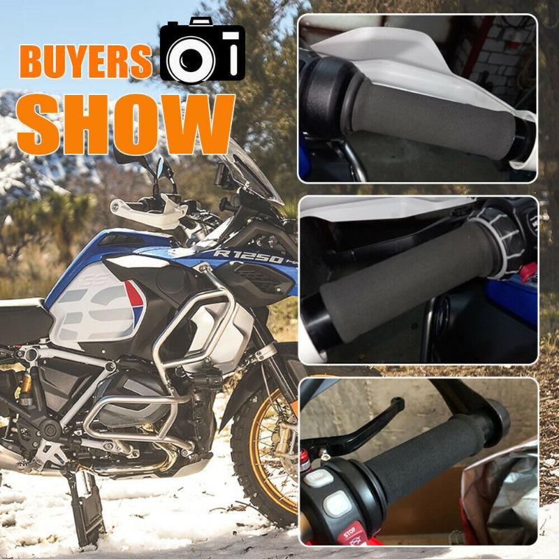 Motorcycle Anti Vibration Handle Cover Bar Foam Comfort Slip Over Grips Universal Heat Shrinkable Grip Handlebar Cover Sleeve