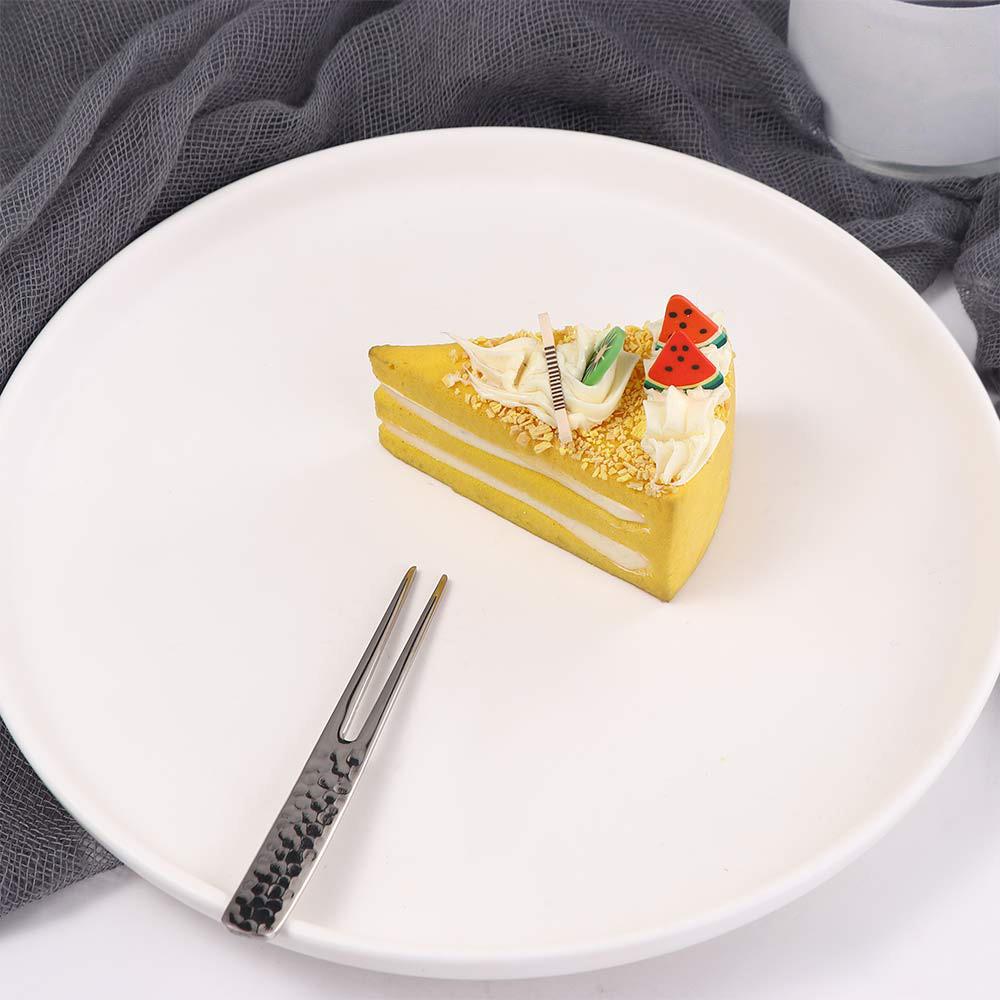 Stil Metall Kaffee 304 Edelstahl Honigkuchen Rührlöffel Teelöffel Obstgabel Geschirr