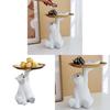 Modern Arctic Bear Key Holder Tray With Silicone Material For Living Room Decor