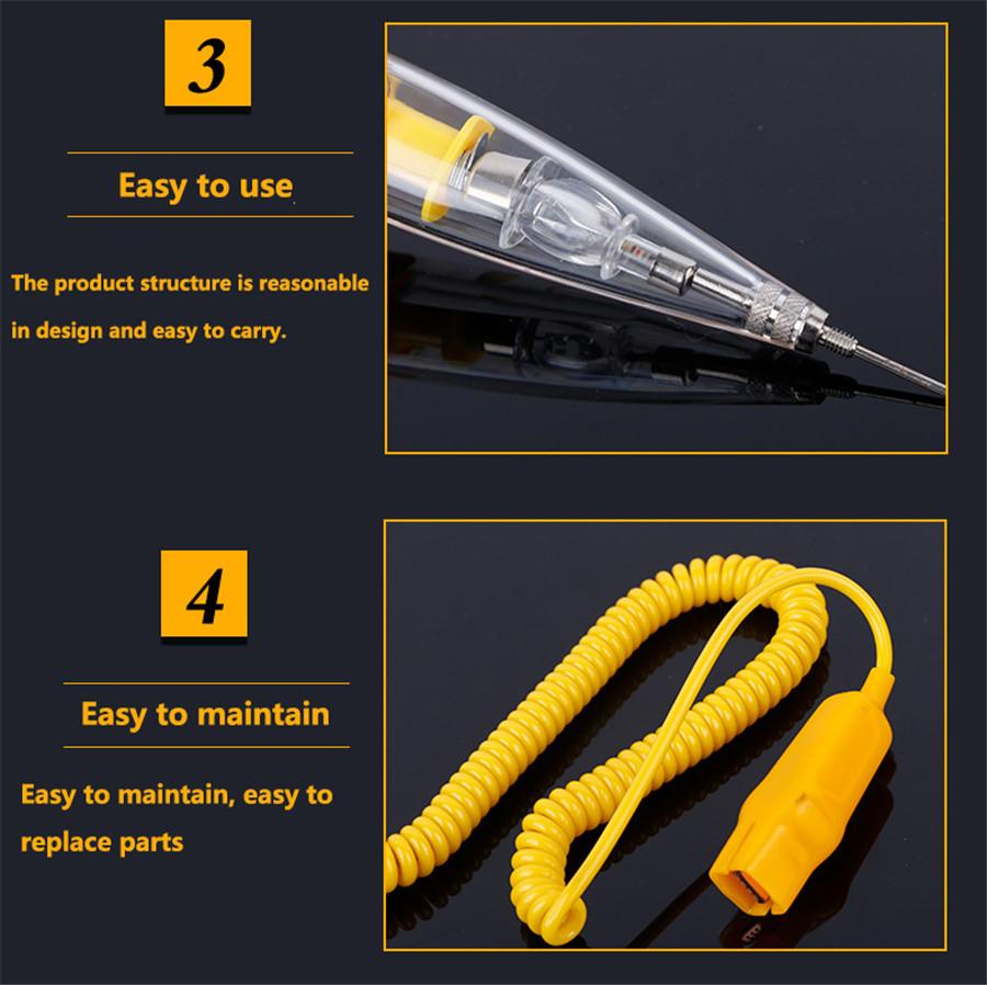 Universal Car Test Pencil Fuse Detection Circuit Line Pen Inspection 12V24V Vehi
