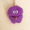 Fluffy Big Eye Doll Pendant Soft Bell Hair Ball Key Chain  Hanging Ornaments