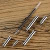 Stainless Steel Bamboo Style Ballpoint Pen – Metal Business Gift & Student Stationery