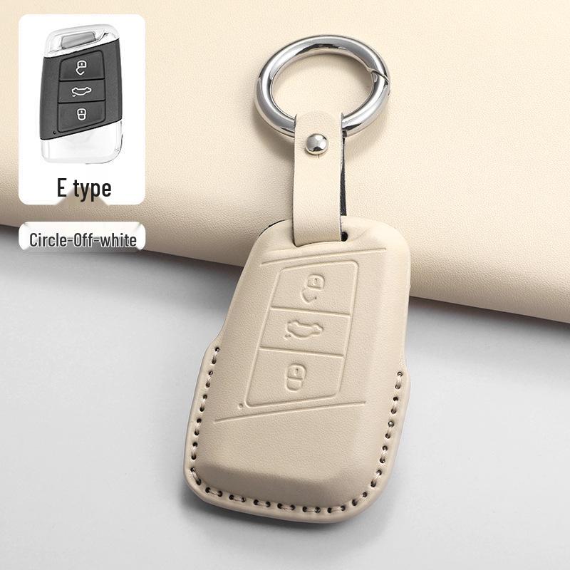 Volkswagen Key Case for Sagitar, Bora, Magotan, Golf, T-Roc, Tiguan, Passat, Lavida – Men's Black.